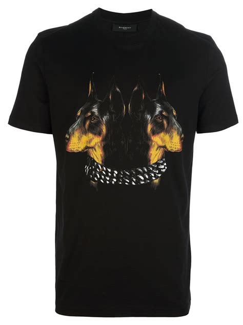 givenchy doberman t shirt|givenchy t shirts.